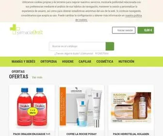 Farmaciaortizalcelay.com(Venta de productos de Parafarmacia) Screenshot