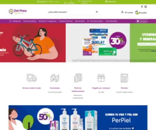 Farmaciasdelplata.com(Farmaciasdelplata) Screenshot