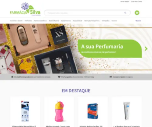 Farmaciasilva.pt(A sua farmácia online) Screenshot