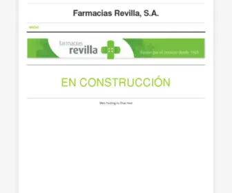 Farmaciasrevilla.com(Farmacias Revilla) Screenshot