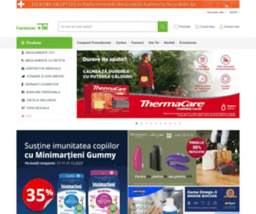 Farmaciatei.ro(Farmacia Tei) Screenshot