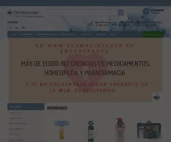 Farmaciatuset.es(Farmacia tuset) Screenshot