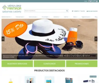 Farmaciavieitez.com(Farmacia online Vigo) Screenshot