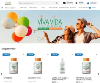 Farmaciavivavida.com.br(Viva Vida Farmácia de Manipulação) Screenshot