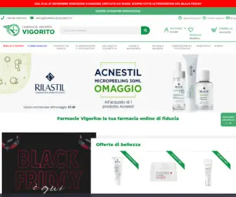 Farmacievigorito.it(Farmacie Vigorito è l’e) Screenshot