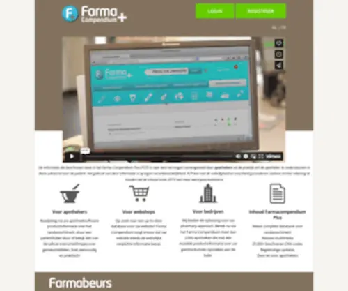 Farmacompendium.be(Farmacompendium Plus) Screenshot