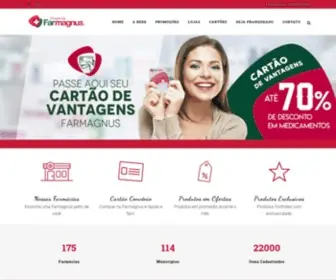 Farmagnus.com.br(Fazer o Bem nos faz Bem) Screenshot