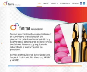 Farmainternational.com(Farma International) Screenshot