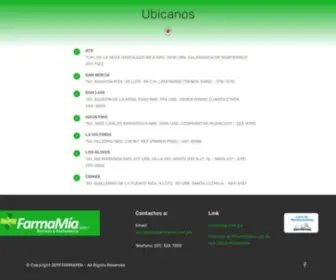 Farmamia.com.pe(INICIO) Screenshot