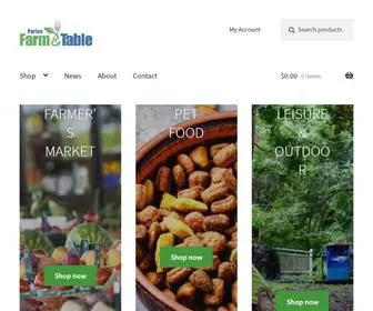 Farmandtable.ca(Farm & Table) Screenshot