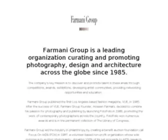 Farmanigroup.com(Farmani Group) Screenshot