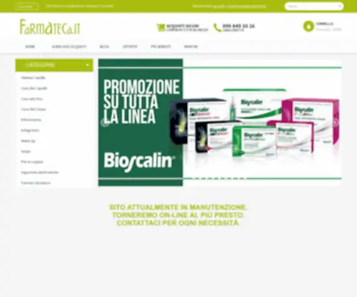 Farmateca.it(Farmacia Online) Screenshot