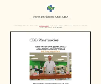 Farmatopharmacbd.com(Farm To Pharma Utah CBD) Screenshot