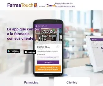 Farmatouch.com.ar(La app que conecta a la farmacia con sus clientes) Screenshot