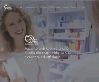 Farmauniti.it(Farmacie Piemonte) Screenshot