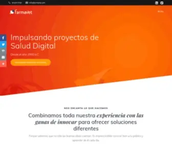 Farmavet.com(Impulsando proyectos de salud digital) Screenshot