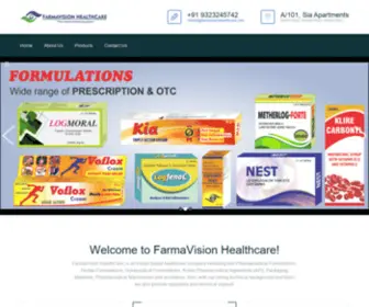 Farmavisionhealthcare.com(FarmaVision Healthcare) Screenshot