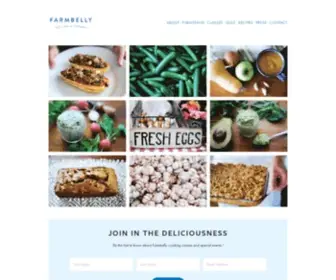 Farmbelly.com(Farm to table cooking classes in Raleigh) Screenshot