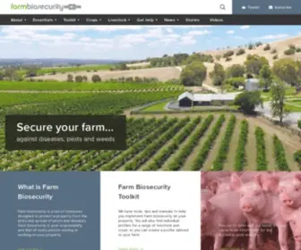Farmbiosecurity.com.au(Farm Biosecurity) Screenshot