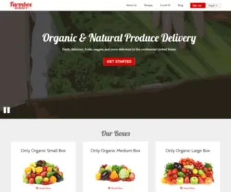 FarmboxDirect.com(Organic Produce Delivery Service) Screenshot