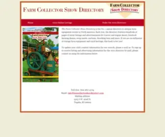 Farmcollectorshowdirectory.com(Farm Collector Show Directory) Screenshot