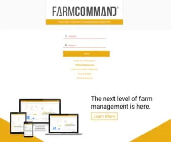 Farmcommand.com(Farmcommand) Screenshot