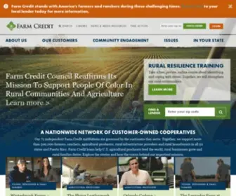 Farmcredit.com(Farm Credit) Screenshot