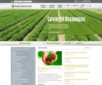Farmcrediteast.com(Farm Credit East) Screenshot