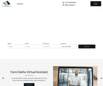 Farmdekho.com(Just another WordPress site) Screenshot