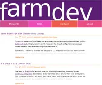 Farmdev.com(Farmdev) Screenshot