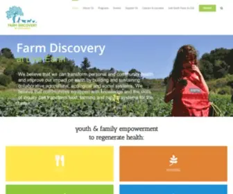 Farmdiscovery.org(Regenerating health) Screenshot