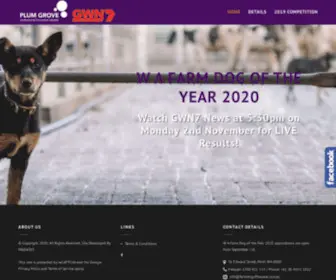 Farmdogoftheyear.com.au(Farm Dog of The Year) Screenshot