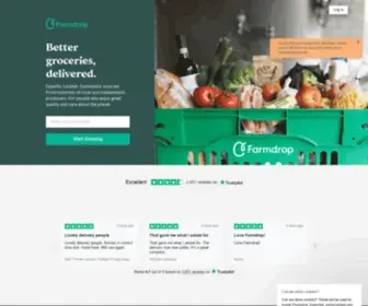 Farmdrop.com(Mind-blowing groceries, delivered) Screenshot