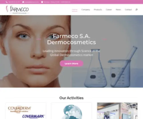 Farmeco.com(Farmeco S.A) Screenshot