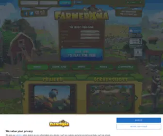 Farmerama.co.uk(Farm game) Screenshot