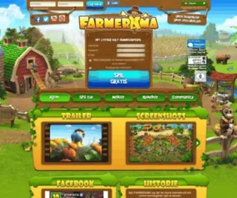 Farmerama.dk(Farmerama) Screenshot