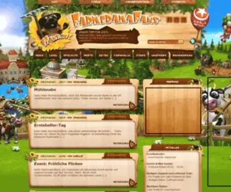 Farmeramafans.de(Alles zum Browsergame Farmerama) Screenshot