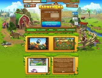 Farmerama.hu(Az online játékok és a gazdálkodás szerelmeseinek) Screenshot