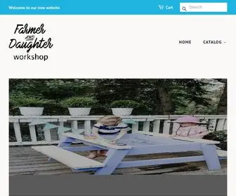 Farmerdaughterworkshop.com(Farmer and Daughter Workshop kids furniture) Screenshot