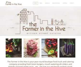 Farmerinthehive.com(The Farmer in the Hive Food Truck & Catering Co) Screenshot