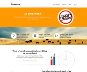 Farmeron.com(We are changing the way farming is done today) Screenshot