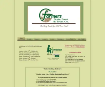 Farmers24.com(Farmers State Bank) Screenshot