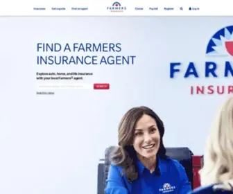 Farmersagent.com(Find the closest Farmers Insurance®) Screenshot