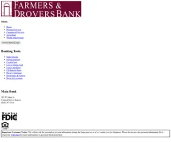 Farmersanddrovers.com(Farmers) Screenshot