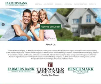Farmersbankhomemortgage.com(Top-Rated Mortgage Company for Virginia Home Loans) Screenshot