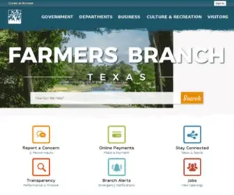 Farmersbranch.info(Farmers Branch) Screenshot