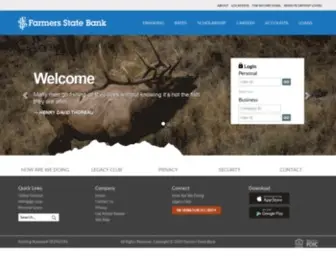 Farmersebankonline.com(Dit domein kan te koop zijn) Screenshot