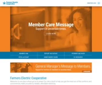 Farmerselectric.coop(Farmers Electric Cooperative) Screenshot