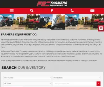 Farmersequip.com(Farmers Equipment Company Tractors) Screenshot