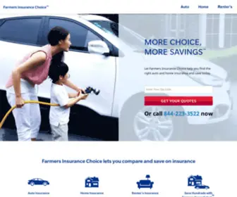 Farmersinsurancechoice.com(Farmers Insurance Choice) Screenshot